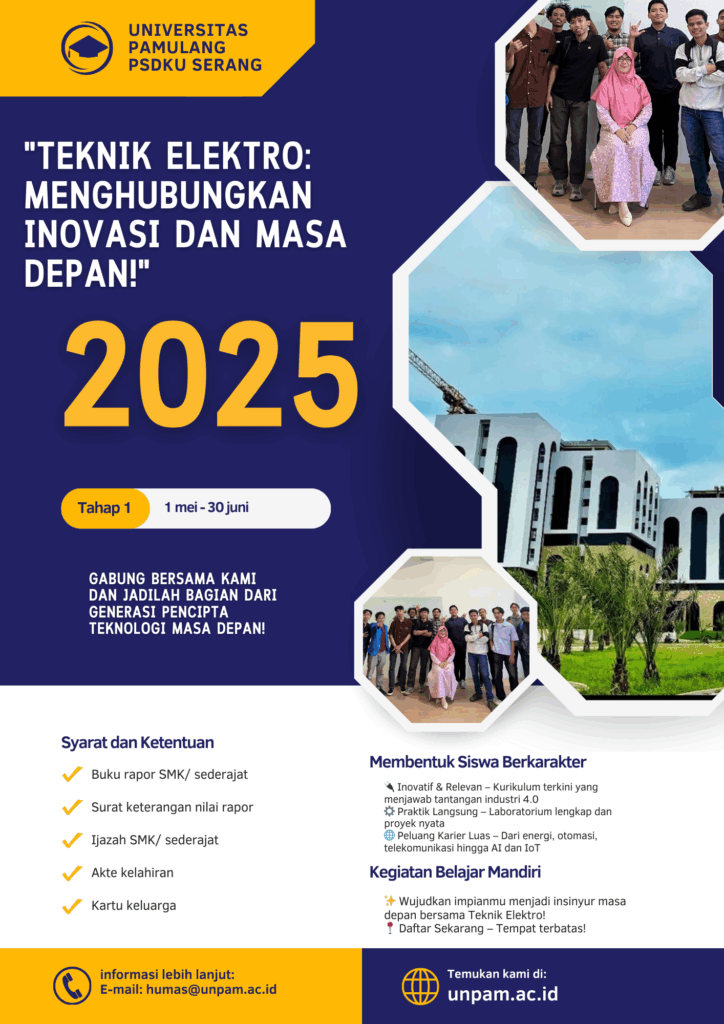 Informasi Pendaftaran Mahasiswa Baru UNPAM Kampus Kota Serang